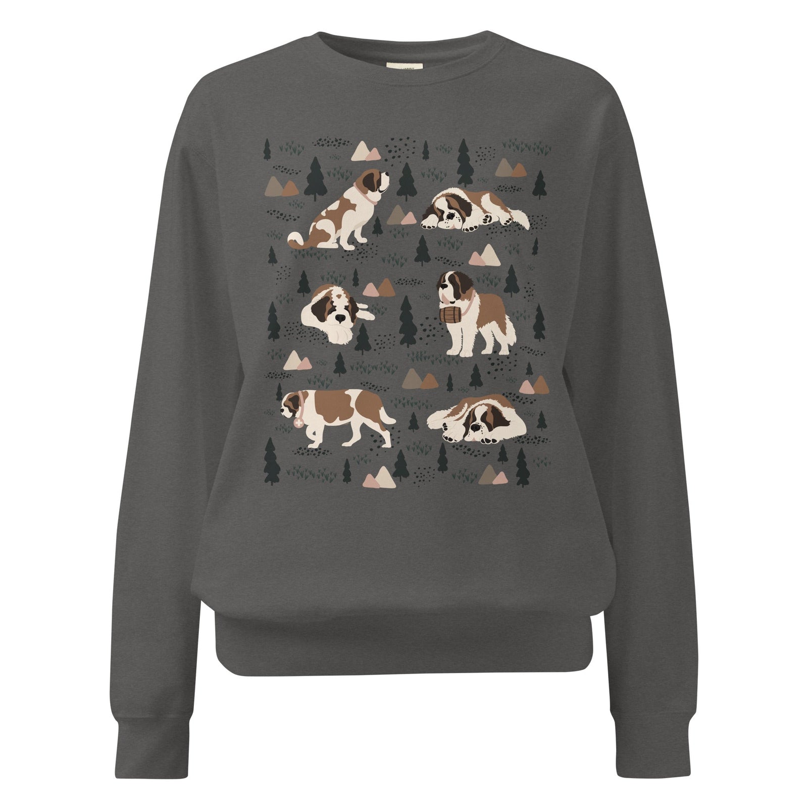 Woodland Six St Bernard Comfort Colors Sweatshirt - Lucy + Norman