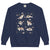 Woodland Six St Bernard Comfort Colors Sweatshirt - Lucy + Norman
