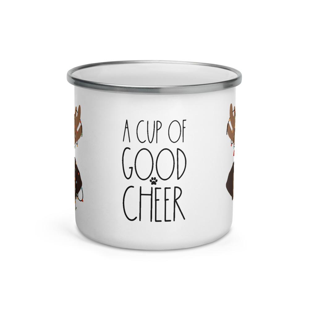 A Cup of Good Cheer Camp Mug - Lucy + Norman