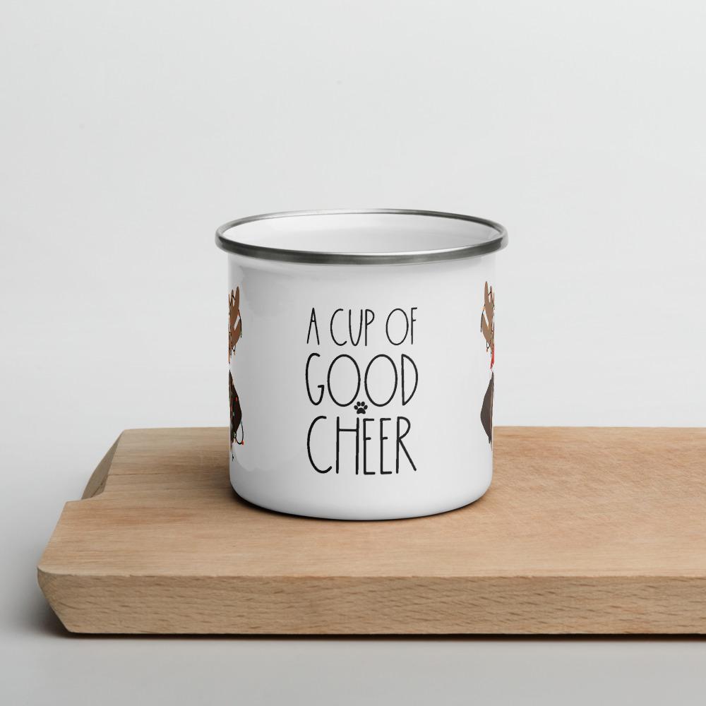 A Cup of Good Cheer Camp Mug - Lucy + Norman