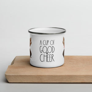 A Cup of Good Cheer Camp Mug - Lucy + Norman