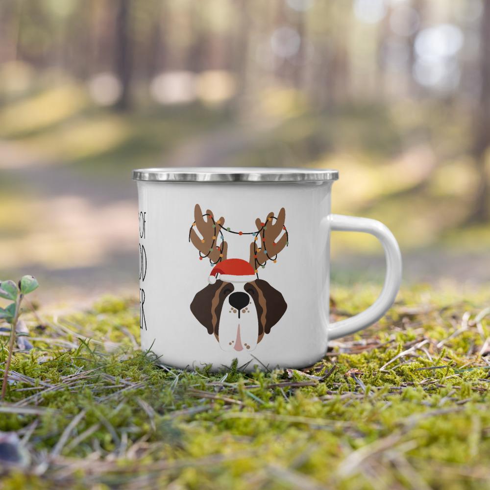 A Cup of Good Cheer Camp Mug - Lucy + Norman