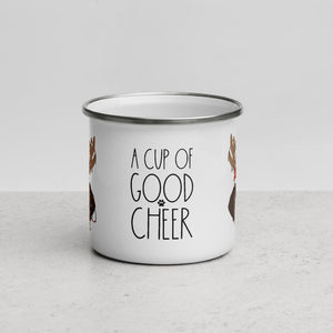 A Cup of Good Cheer Camp Mug - Lucy + Norman