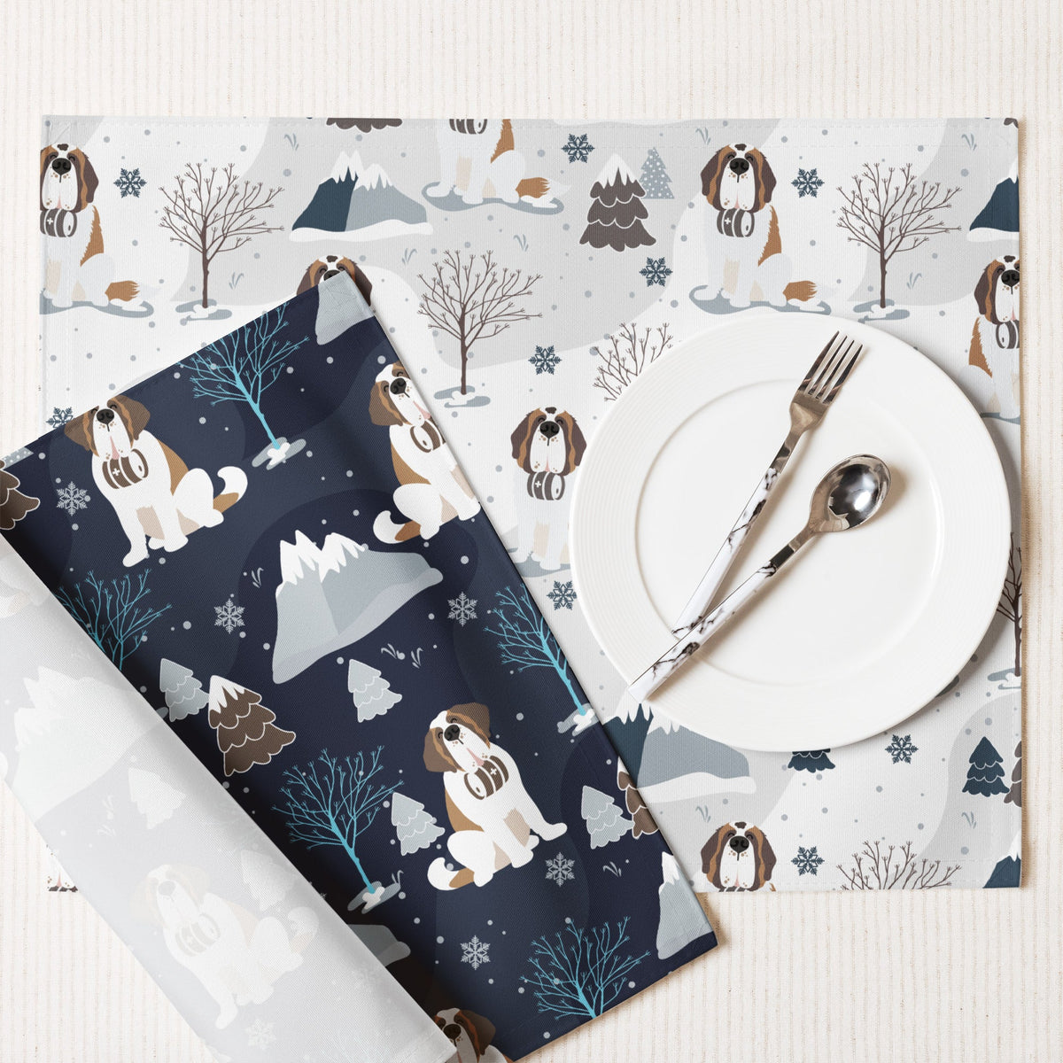 Alpine + Chill Placemat Set - Lucy + Norman