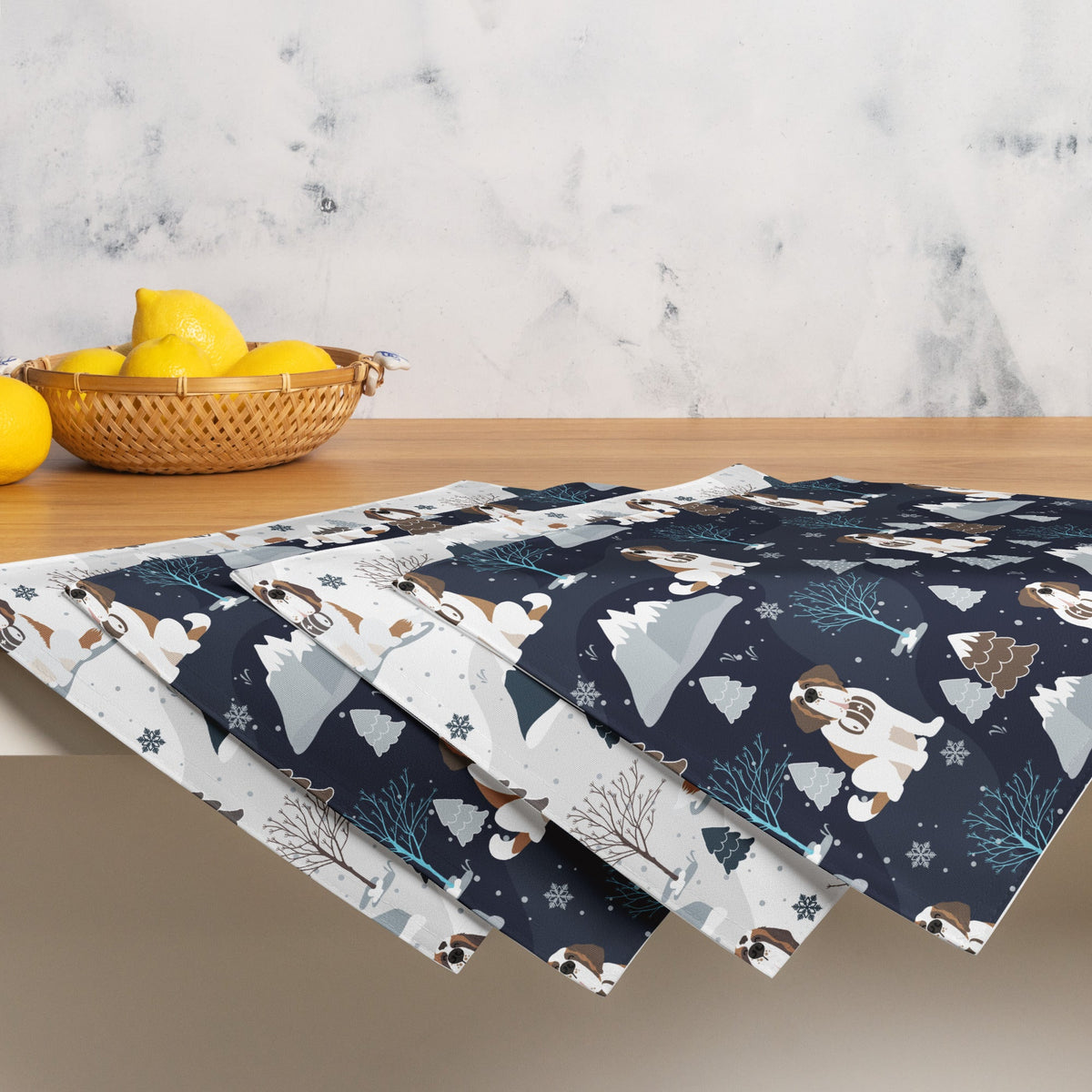 Alpine + Chill Placemat Set - Lucy + Norman