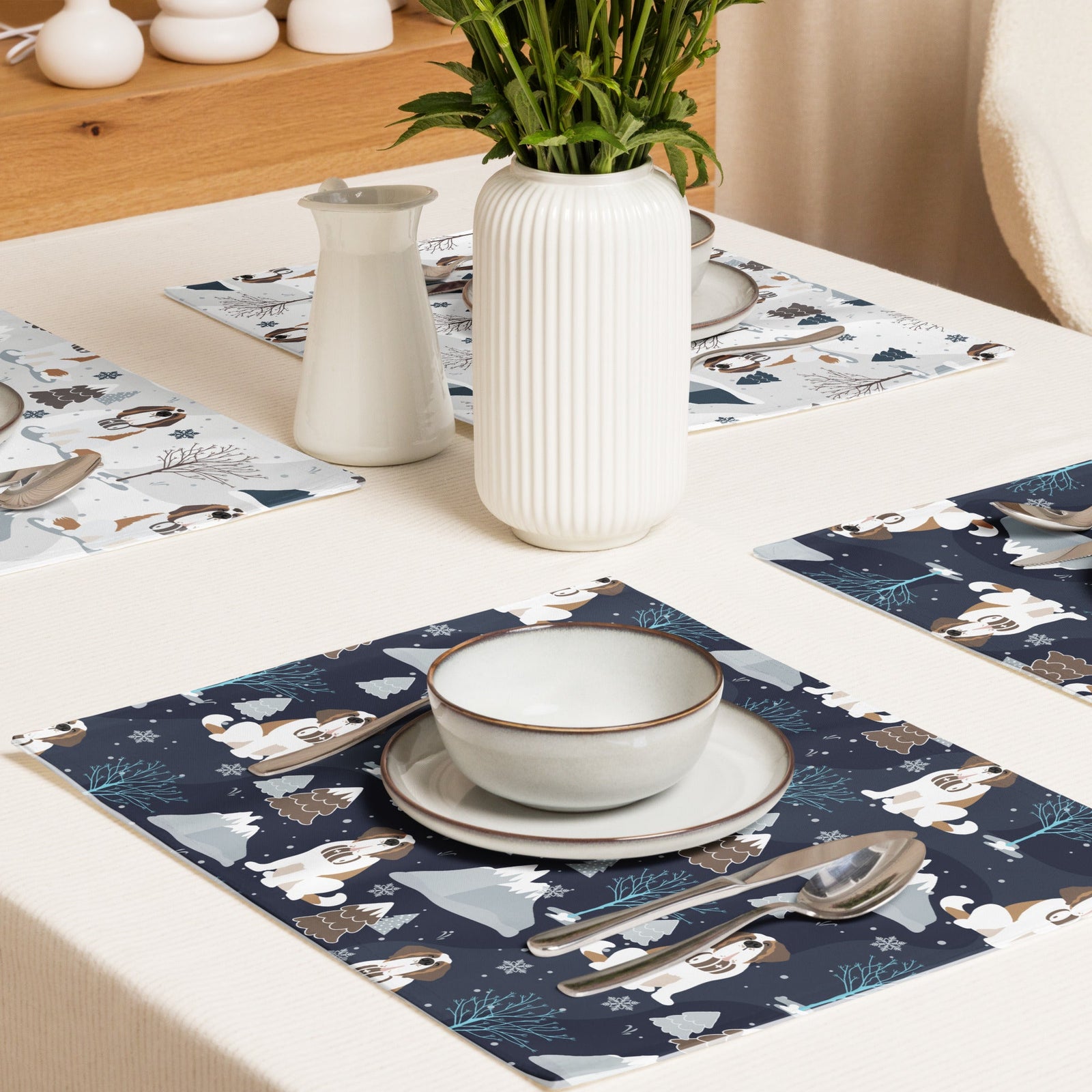 Alpine + Chill Placemat Set - Lucy + Norman