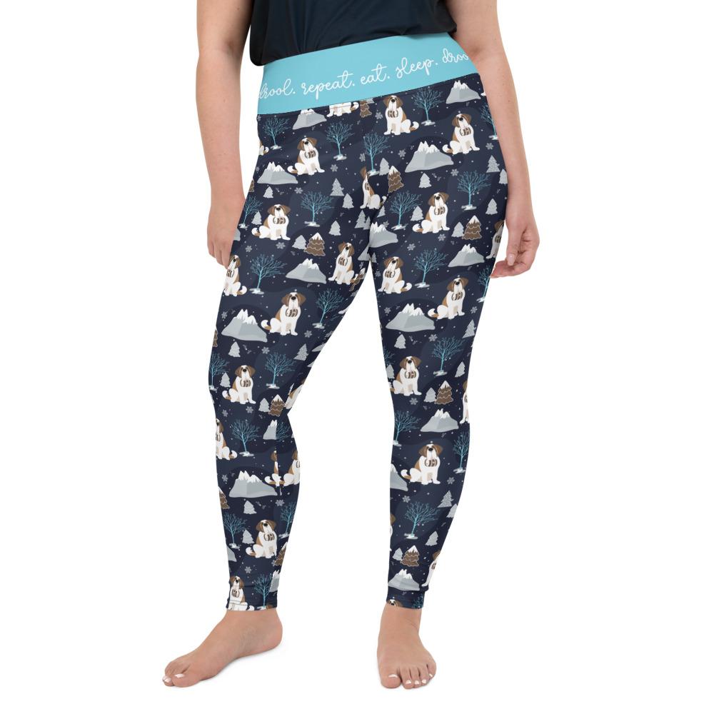 Alpine Chill Plus Size Leggings - Lucy + Norman