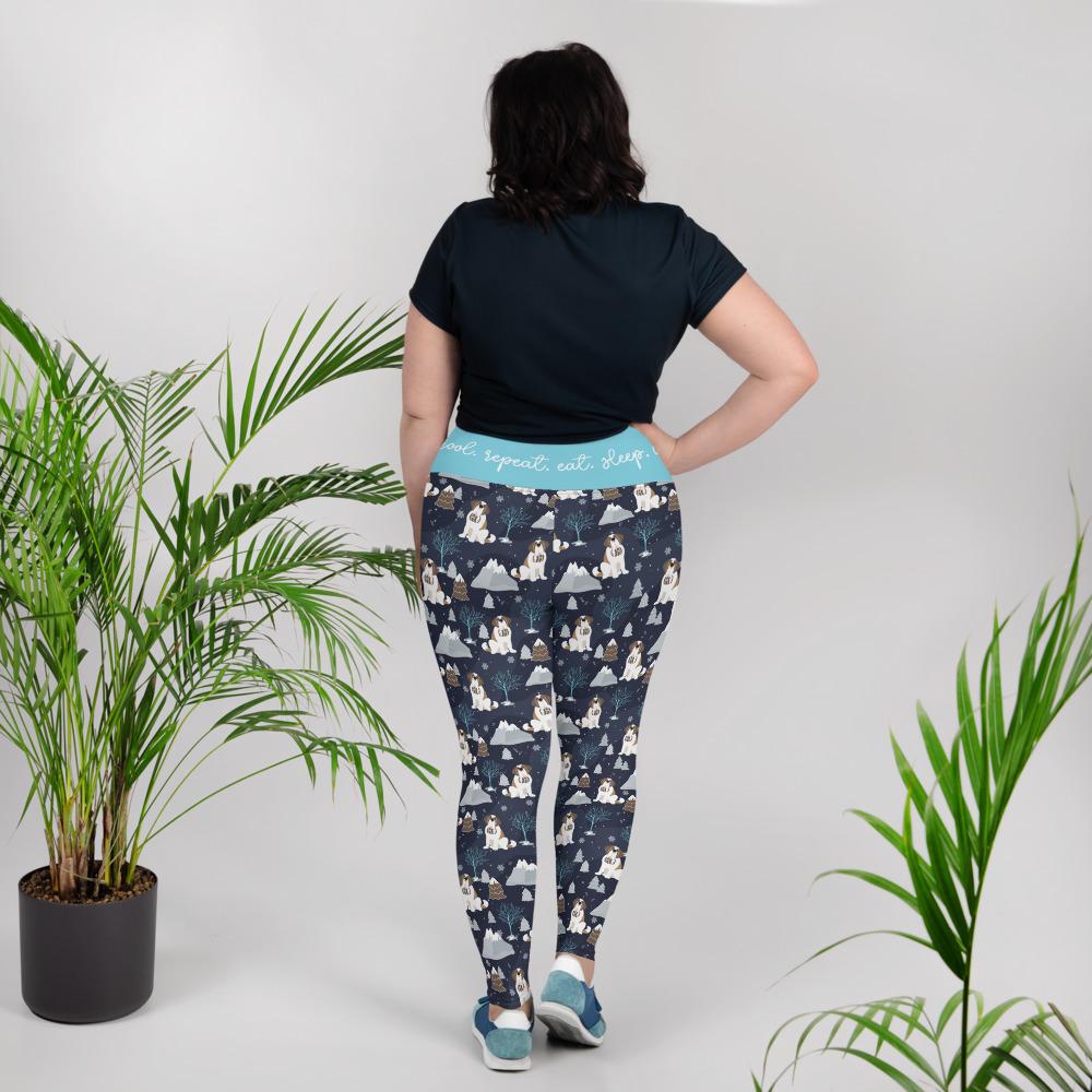 Alpine Chill Plus Size Leggings - Lucy + Norman