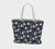 Alpine Chill St Bernard Large Market Tote Bag - Lucy + Norman