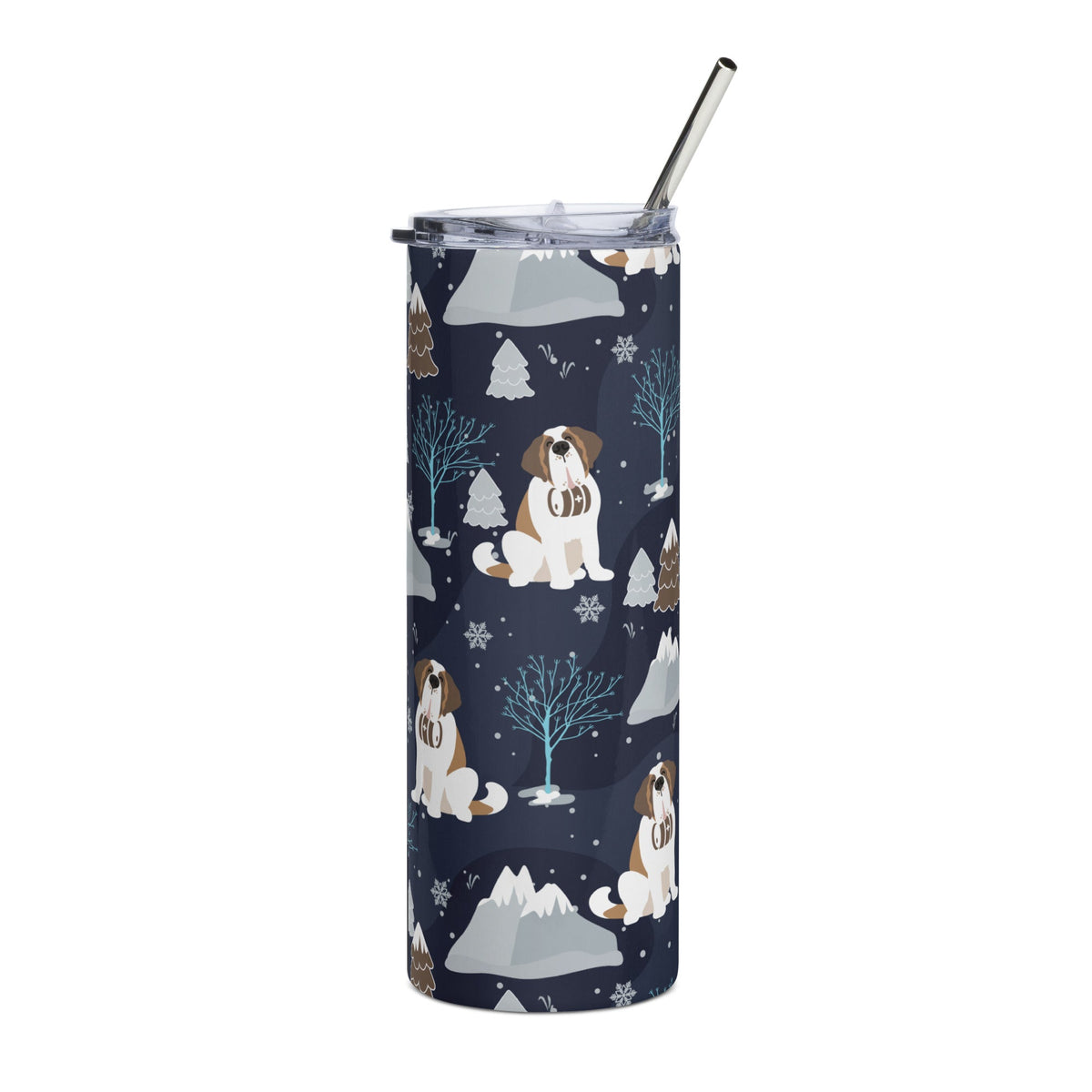 Alpine Chill Stainless Steel Tumbler + Straw - Lucy + Norman