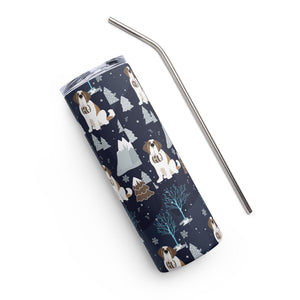 Alpine Chill Stainless Steel Tumbler + Straw - Lucy + Norman