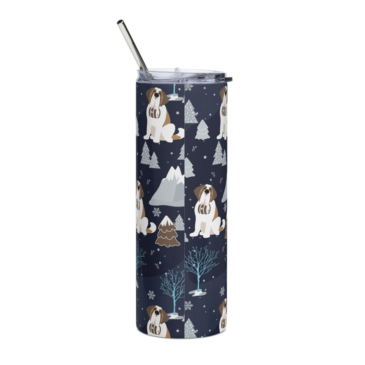 Alpine Chill Stainless Steel Tumbler + Straw - Lucy + Norman