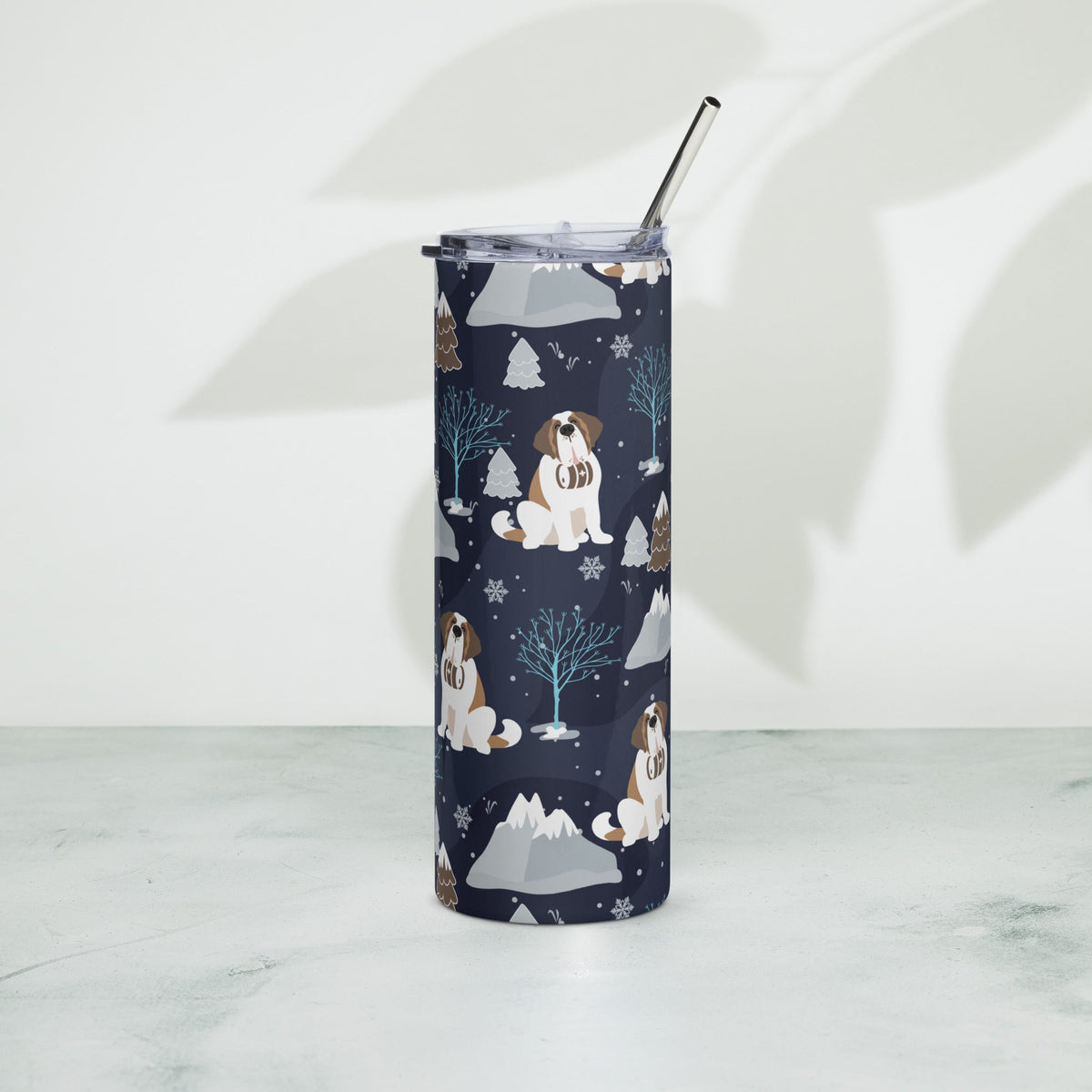 Alpine Chill Stainless Steel Tumbler + Straw - Lucy + Norman