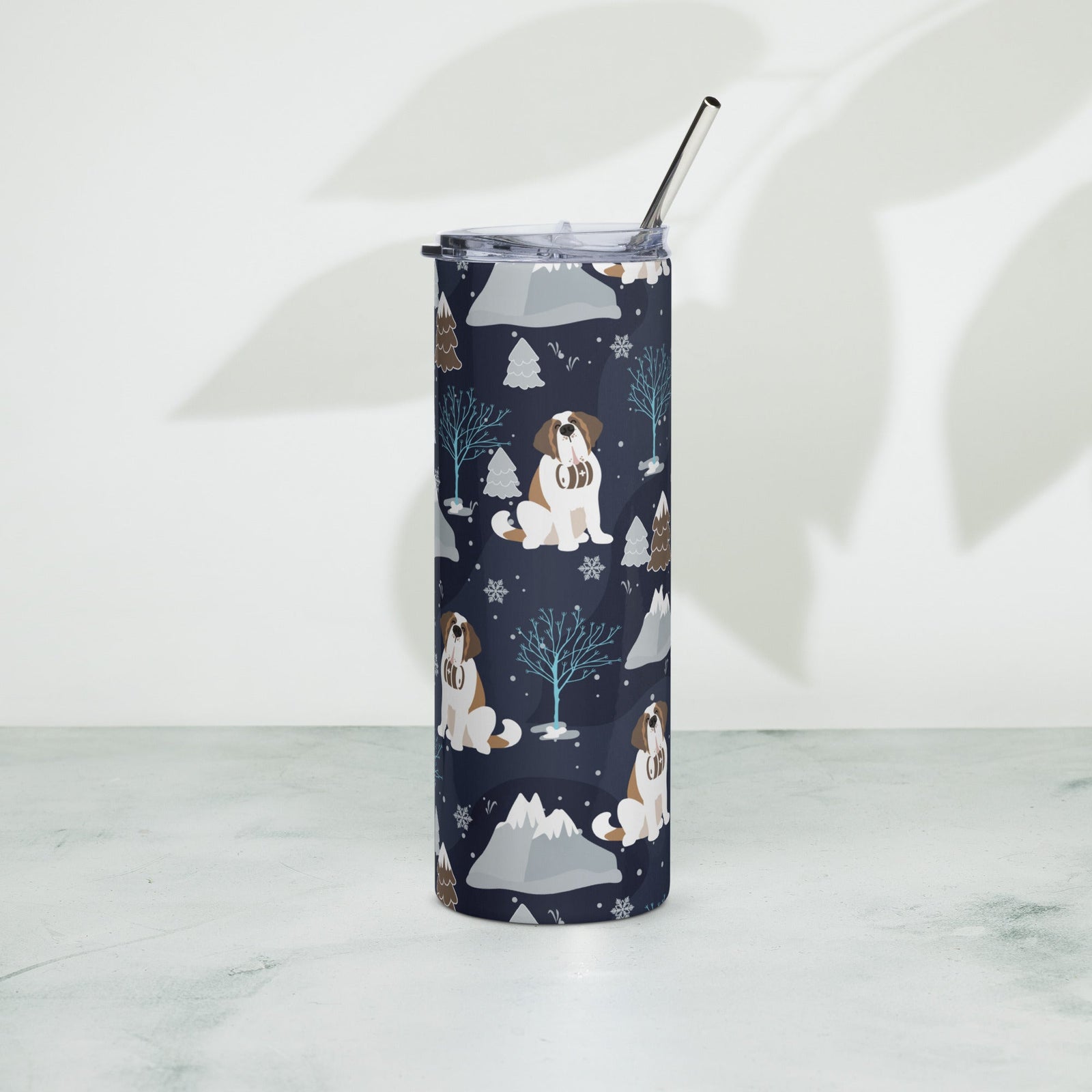 Alpine Chill Stainless Steel Tumbler + Straw - Lucy + Norman