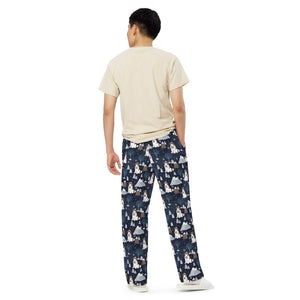 Alpine Chill Unisex Wide Lounge Pants - Lucy + Norman
