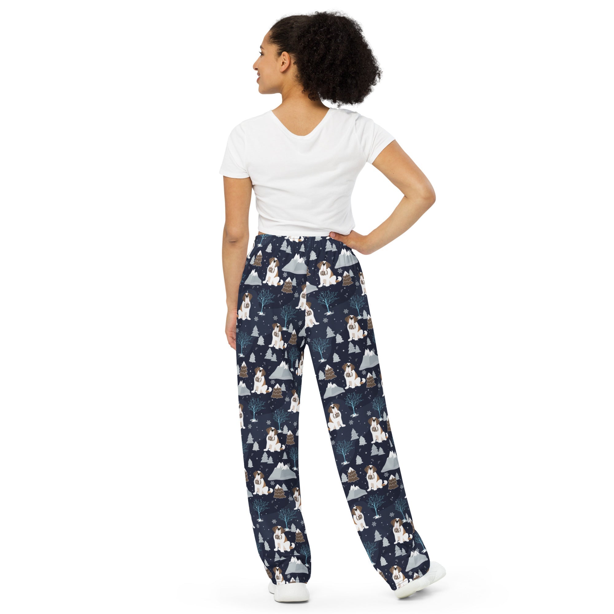 Alpine Chill Unisex Wide Lounge Pants - Lucy + Norman