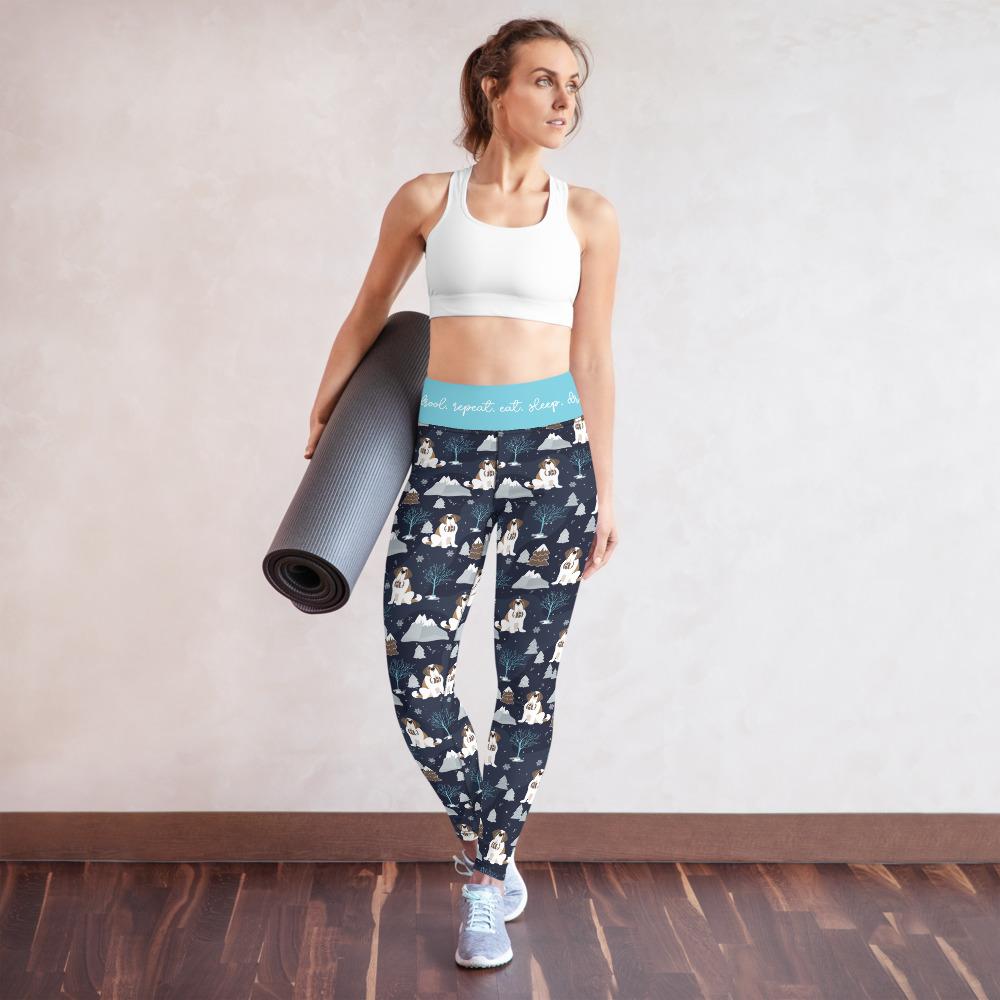 Alpine Chill Yoga Leggings - Lucy + Norman