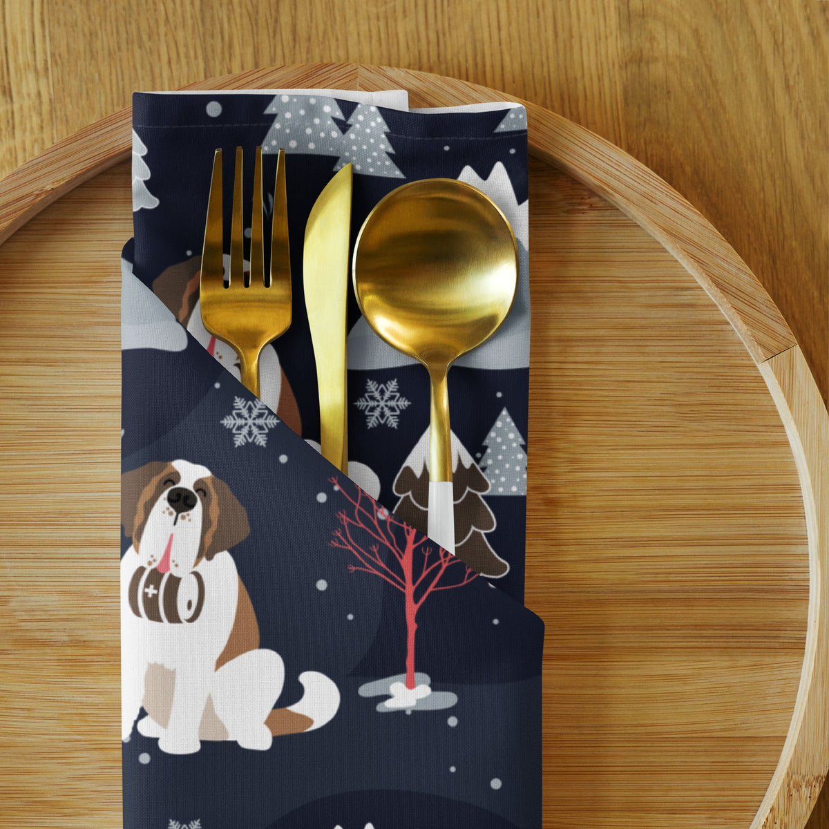 Alpine Night Cloth Napkin Set - Lucy + Norman