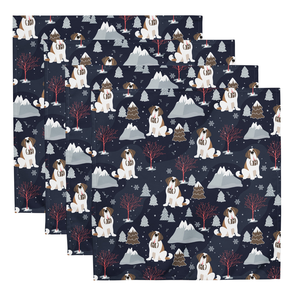 Alpine Night Cloth Napkin Set - Lucy + Norman