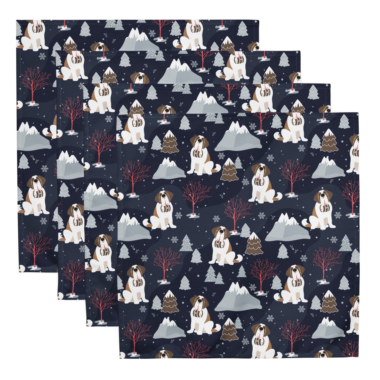 Alpine Night Cloth Napkin Set - Lucy + Norman