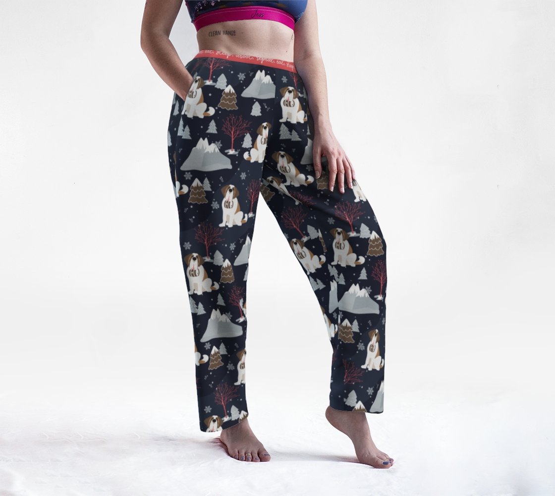 Alpine Night Pink Loungewear - Lucy + Norman