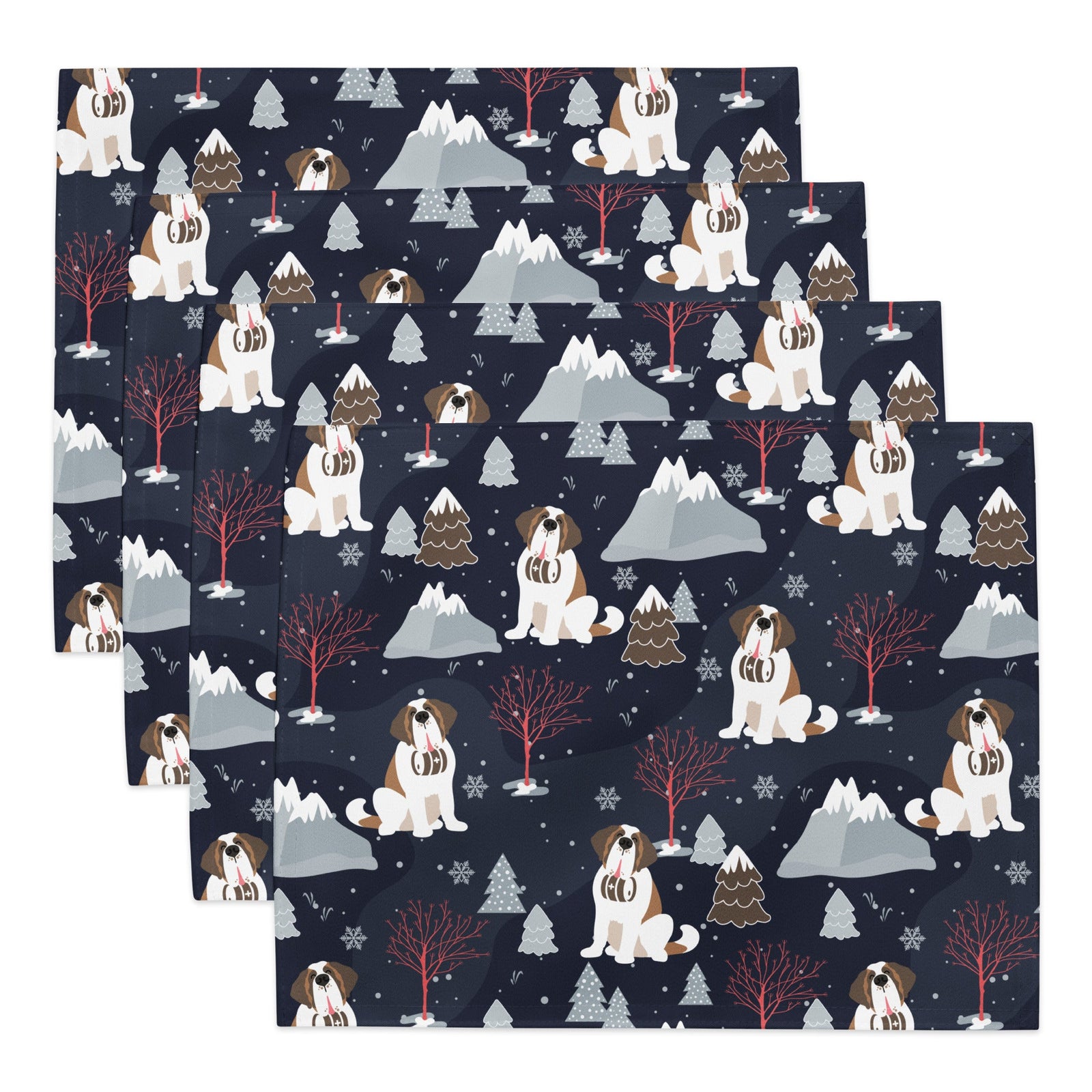 Alpine Night Placemat Set - Lucy + Norman