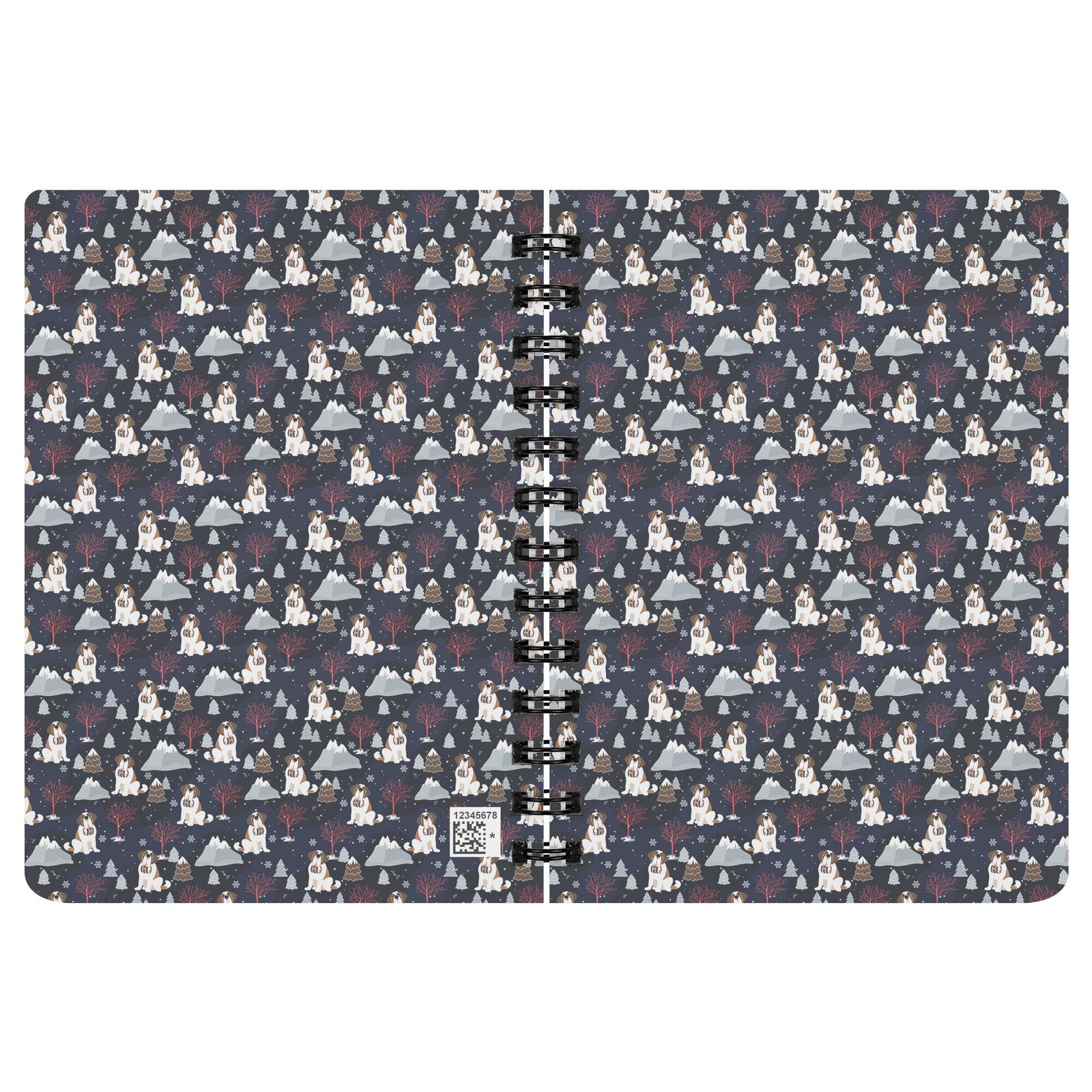 Alpine Night Spiral Notebook - Lucy + Norman