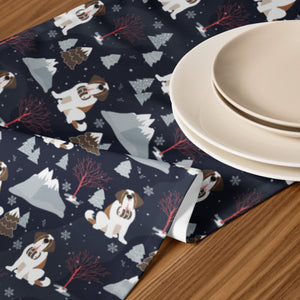 Alpine Night Table Runner - Lucy + Norman