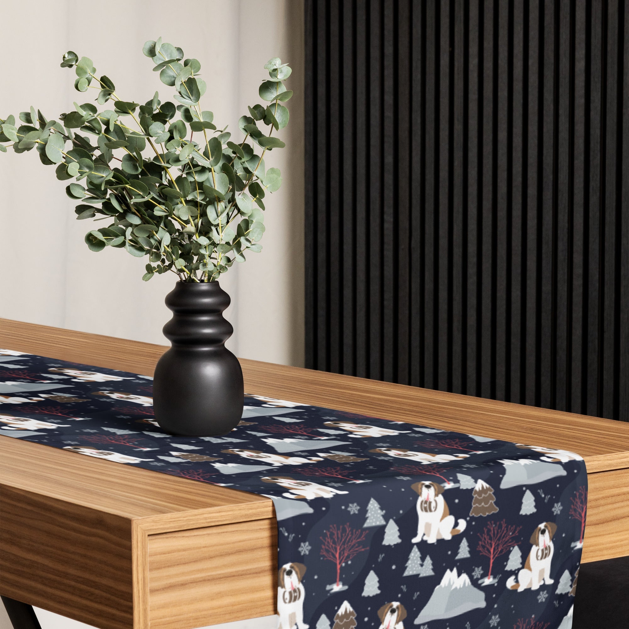 Alpine Night Table Runner - Lucy + Norman