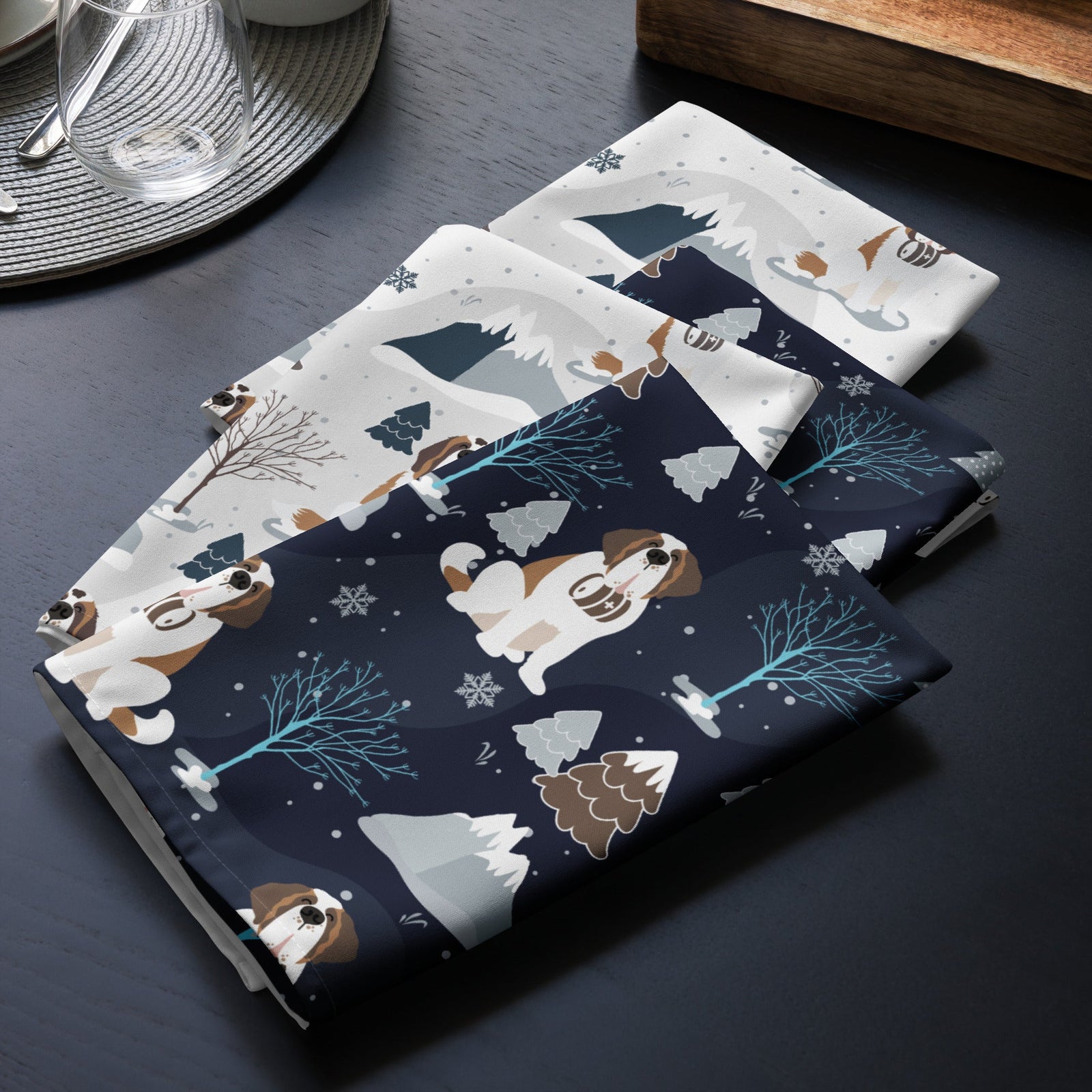 Alpine + Nights Cloth Napkin Set - Lucy + Norman