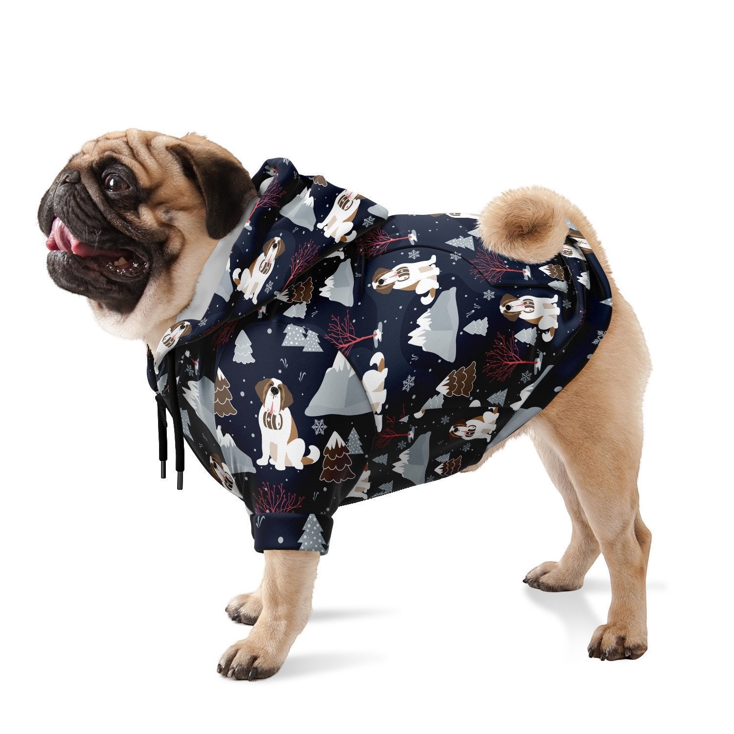 Alpine Nights Dog Hoodie - Lucy + Norman