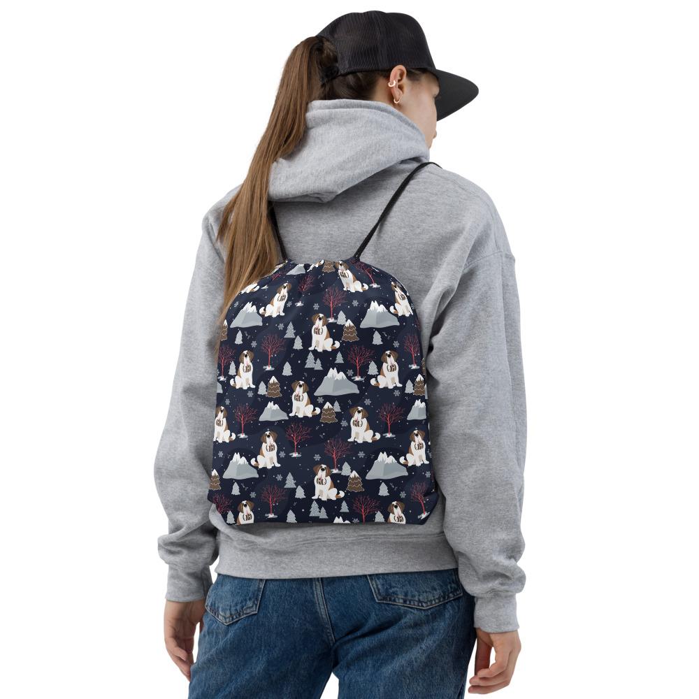 Alpine Nights Drawstring Bag - Lucy + Norman