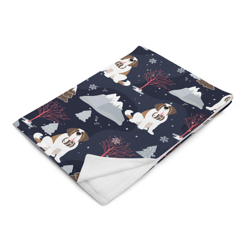 Alpine Nights Fleece Blanket - Lucy + Norman