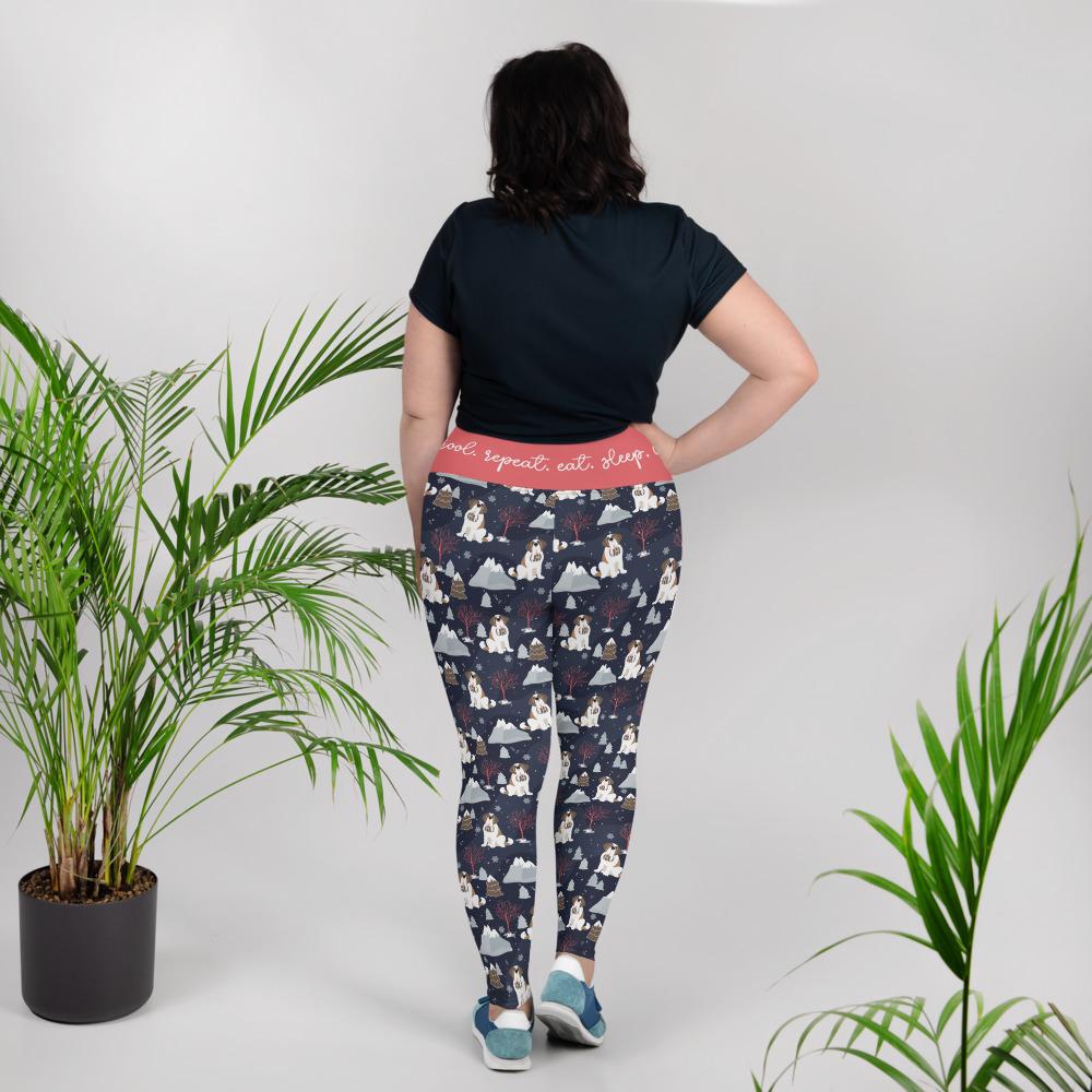 Alpine Nights Plus Size Leggings - Lucy + Norman