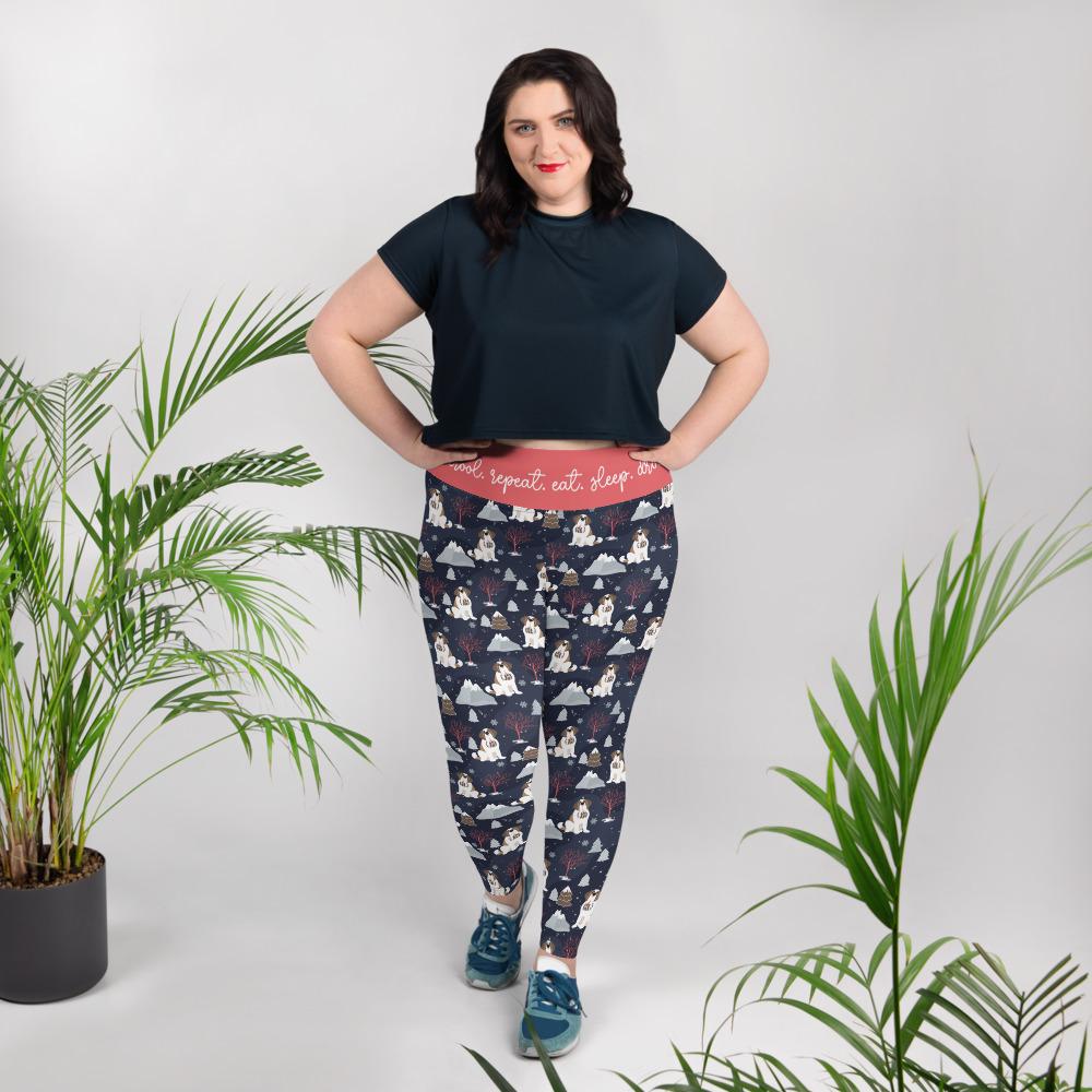 Alpine Nights Plus Size Leggings - Lucy + Norman