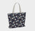 Alpine Nights St Bernard Large Market Tote Bag - Lucy + Norman