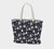 Alpine Nights St Bernard Large Market Tote Bag - Lucy + Norman