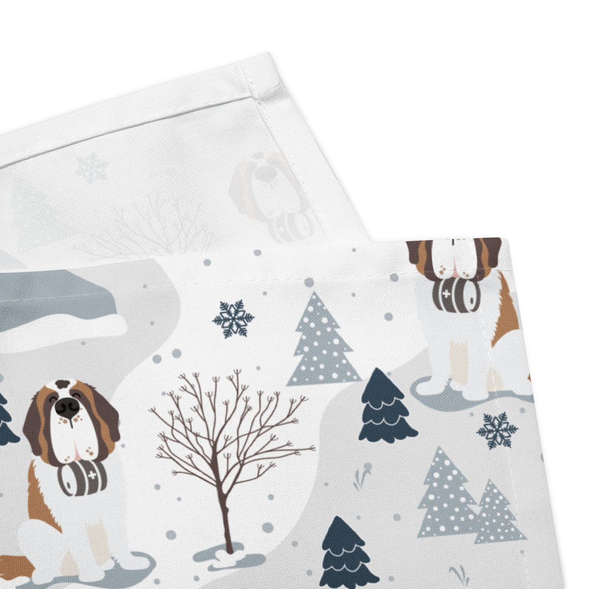 Alpine Saint Bernard Cloth Napkin Set - Lucy + Norman