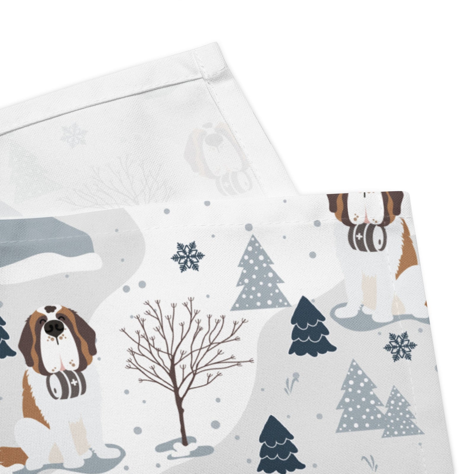 Alpine Saint Bernard Cloth Napkin Set - Lucy + Norman