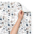 Alpine Saint Bernard Dog Wrapping Paper Sheets - Lucy + Norman