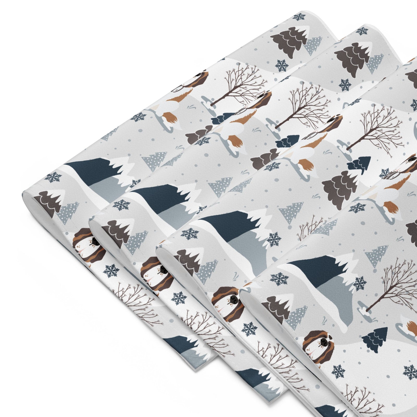 Alpine Saint Bernard Placemat Set - Lucy + Norman