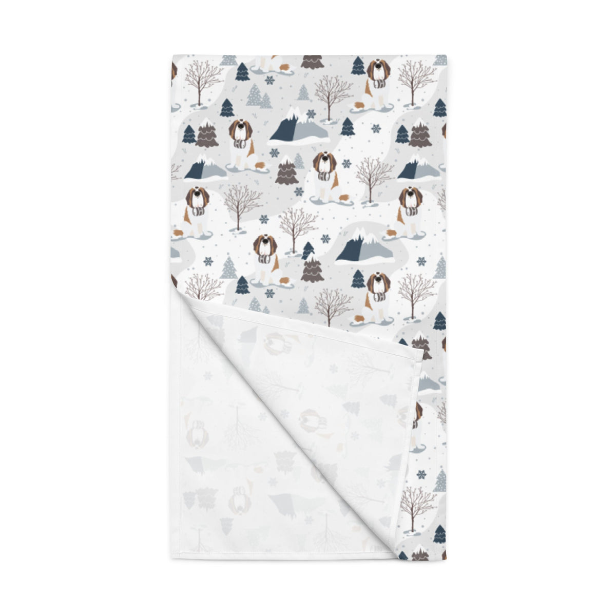Alpine Saint Bernard Table Runner - Lucy + Norman