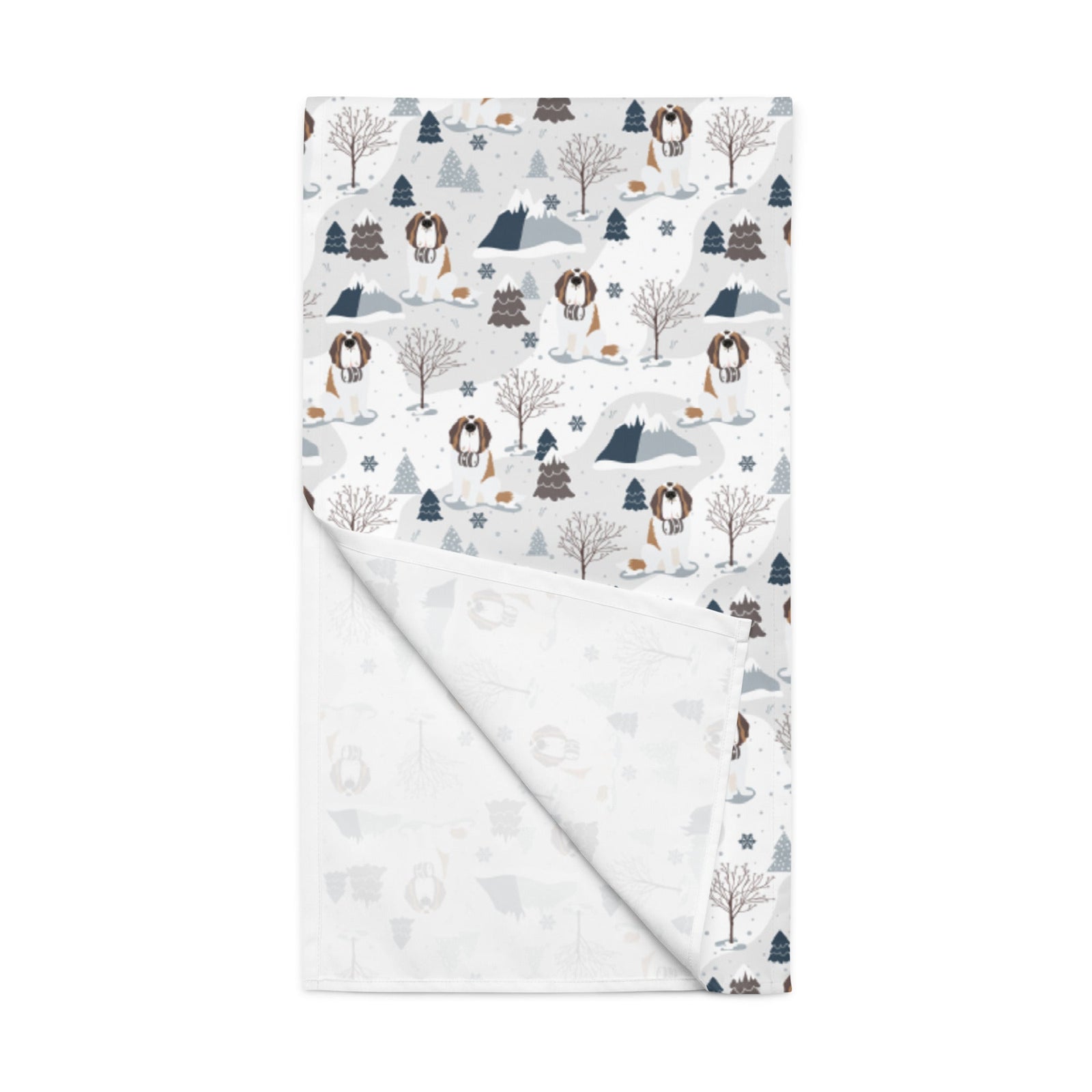 Alpine Saint Bernard Table Runner - Lucy + Norman
