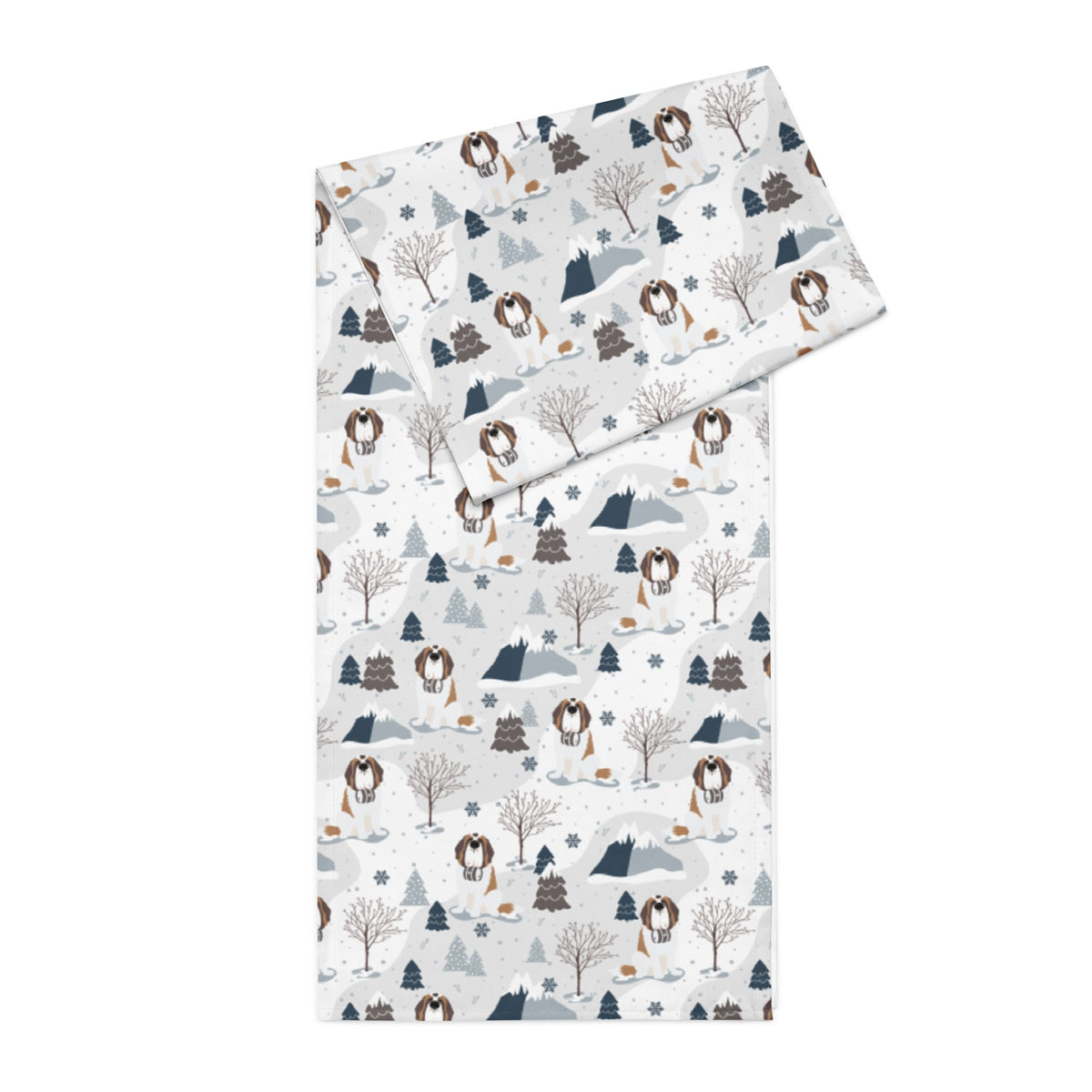 Alpine Saint Bernard Table Runner - Lucy + Norman