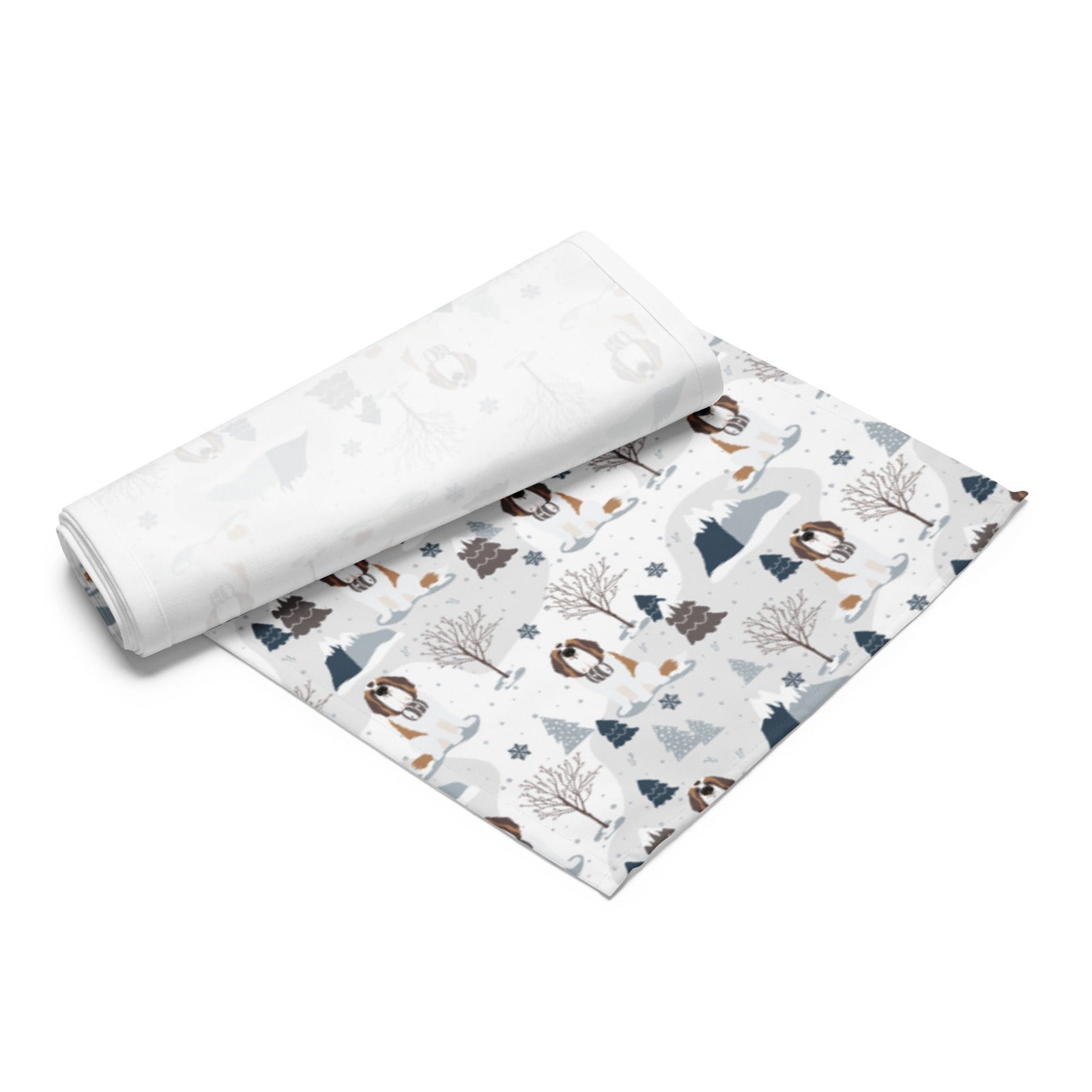Alpine Saint Bernard Table Runner - Lucy + Norman