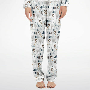 Alpine Saint Bernard Women's Satin Pajamas - Lucy + Norman