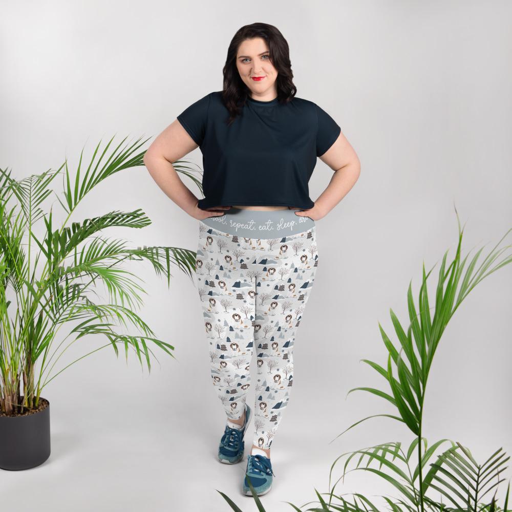 Alpine Saint Plus Size Leggings - Lucy + Norman