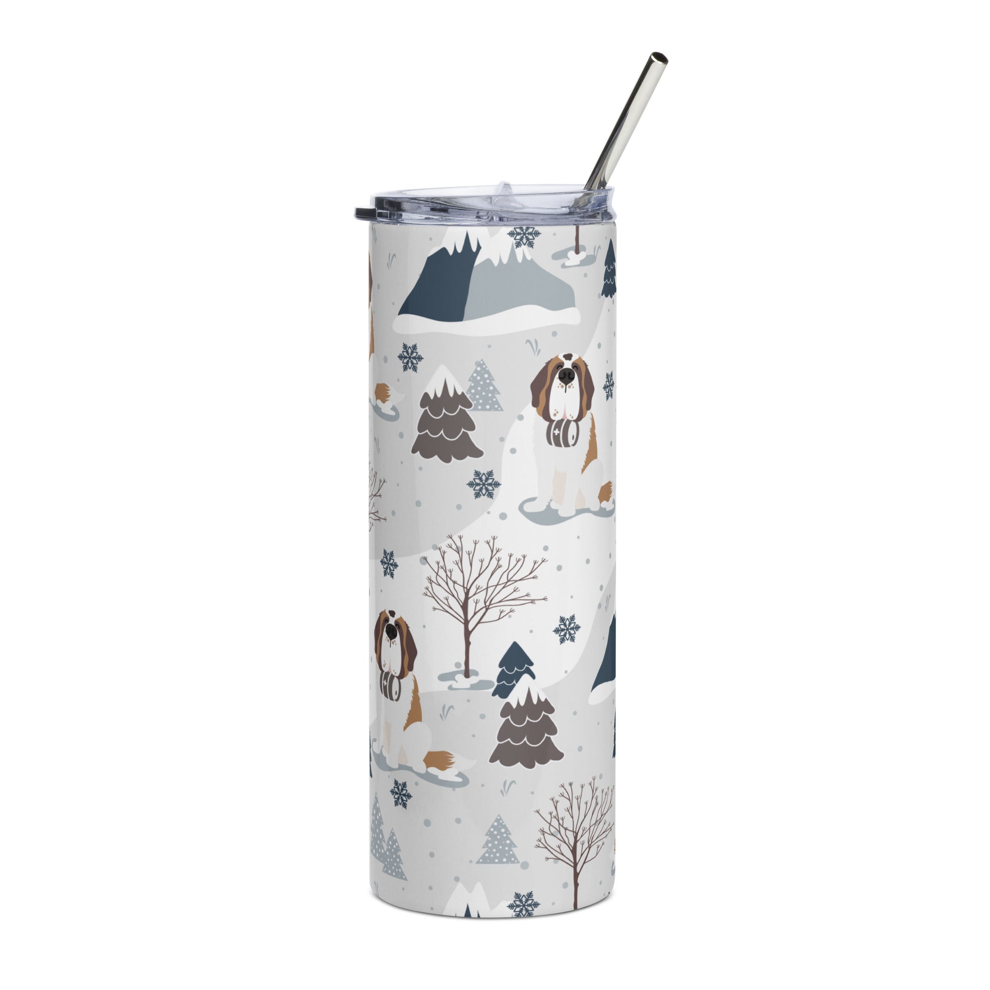 Alpine Saint Stainless Steel Tumbler + Straw - Lucy + Norman