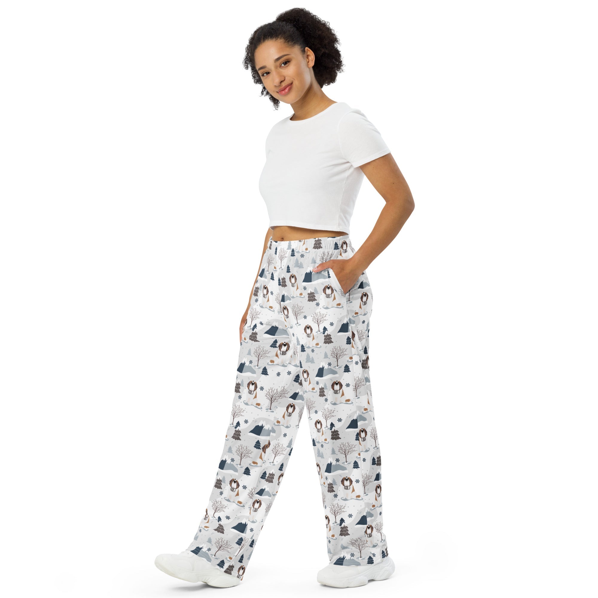 Alpine Saint Unisex Wide Lounge Pants - Lucy + Norman