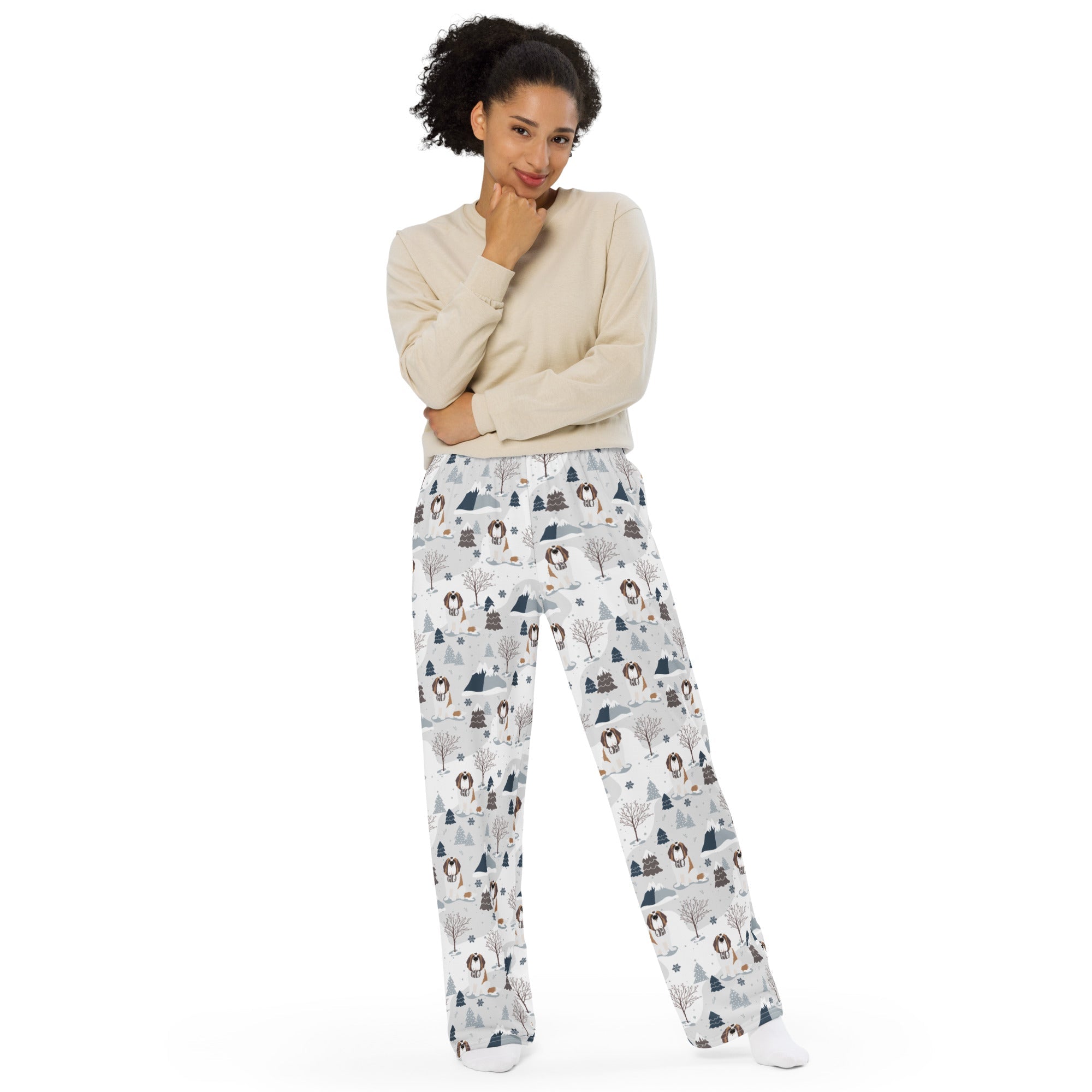 Alpine Saint Unisex Wide Lounge Pants - Lucy + Norman